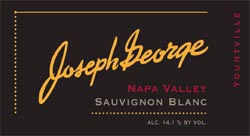 Wine Label for Joseph George